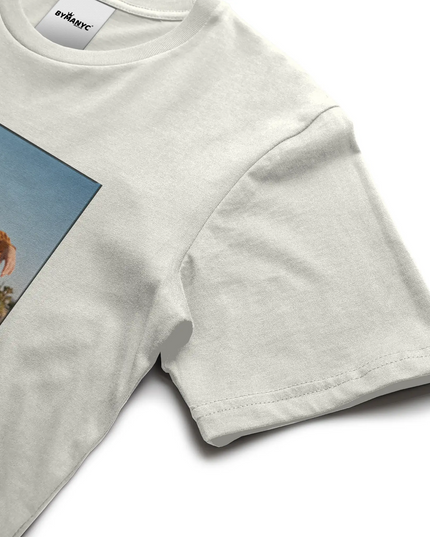 BYMANYC ® New York | HARLEM ART Bio-Baumwoll-T-Shirt | Schwarz/Natur | Unisex