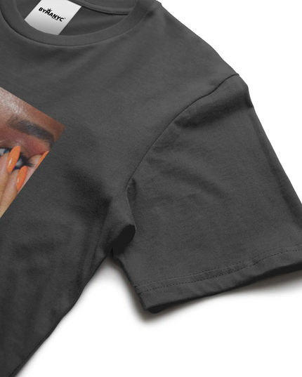 BYMANYC ® New York | MIDTOWN ART Bio-Baumwoll-T-Shirt | Schwarz/Natur | Unisex