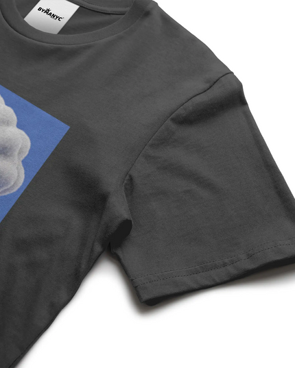 BYMANYC ® New York | GREENWICH ART Bio-Baumwoll-T-Shirt | Schwarz/Natur | Unisex