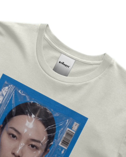 BYMANYC ® New York | CHINATOWN ART Bio-Baumwoll-T-Shirt | Schwarz/Natur | Unisex