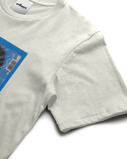BYMANYC ® New York | CHELSEA ART Bio-Baumwoll-T-Shirt | Schwarz/Natur | Unisex