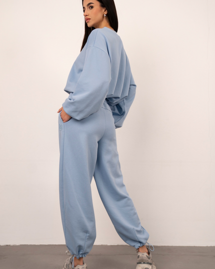 BRONX Damen Freizeit Set - Blau