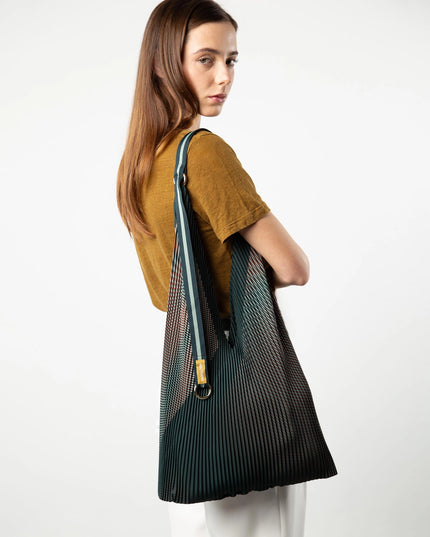 💟 Plissierte Tasche ISABELLA GREEN Y BAG