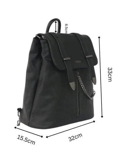 Sac à dos Agnes noir pour femme