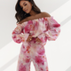Leinen-Set Bluse & Hose MIA – Fiore
