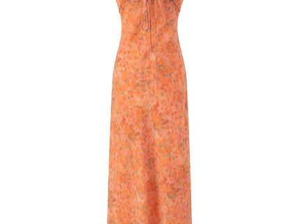 Damen Sommerkleid ES VEDRÀ RUNWAY Orange