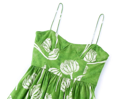 Damen Sommerkleid ES VEDRÀ Green – New Collection IBIZA