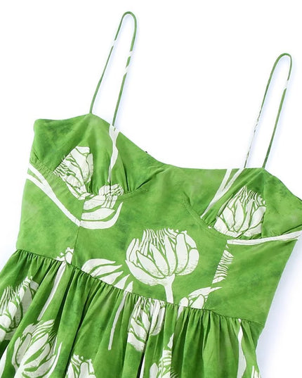 Damen Sommerkleid ES VEDRÀ Green – New Collection IBIZA