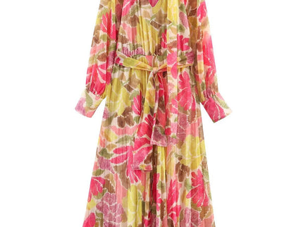Damen Sommerkleid VALLDEMOSSA CHIC Printed Pattern – New Collection IBIZA
