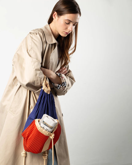 MULTITUDES MILANO | Satin Rucksack ROSSANA | Made in Italy