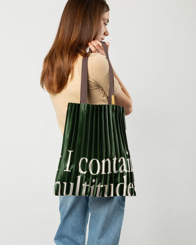 💟 Satin Faltentasche WALT | Made in Italy