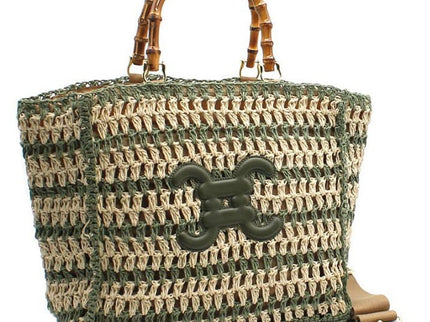 CROCHET PARIS Tragetasche Handtasche mit Logo - ModeEcho