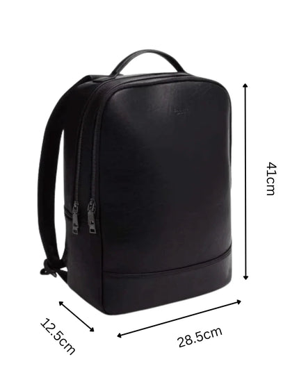LaBante London | Acacia Vegan Laptop Backpack | Schwarz