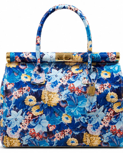 ZEEN | NORA Jardin d’Azur | Ledertasche | Made in Italy