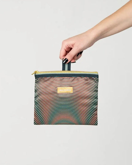 Plissierte Tasche ISABELLA GREEN Y BAG