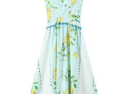 MENORCA ATELIER Sommerkleid IBIZA – Lemon Slices