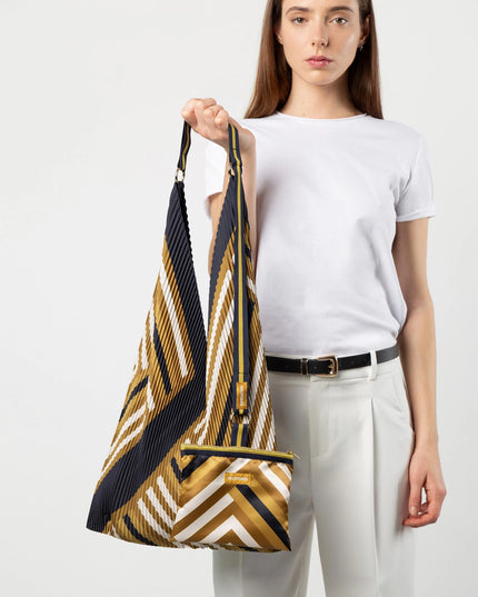💟 Plissierte Tasche GRACE BROWN Y BAG