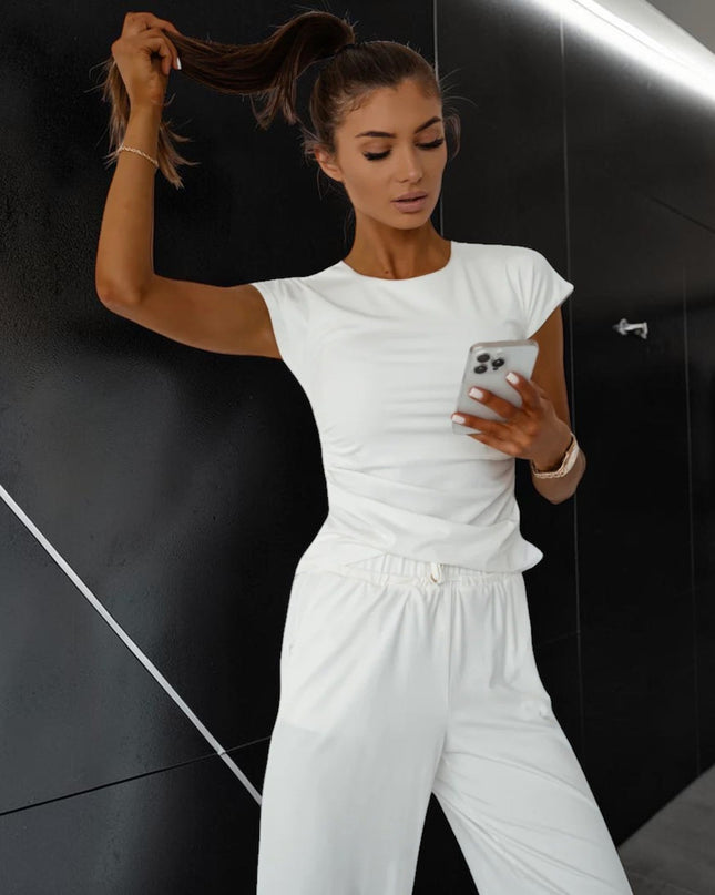 SHIRA Damen Freizeit Set – Ecru