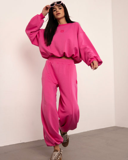 BRONX Damen Freizeit Set - Fuchsia