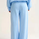 Côte d’Azur Sweatpants & Sweatshirt in Pastellblau