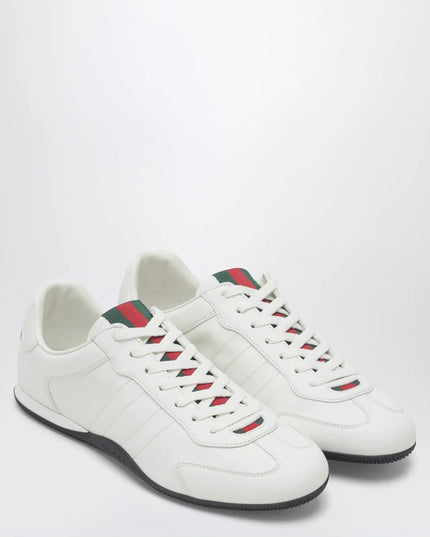 👟 Gucci – Shift Leather Sneaker | Milk Shake (Weiß)