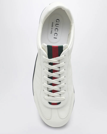 👟 Gucci – Shift Leather Sneaker | Milk Shake (Weiß)