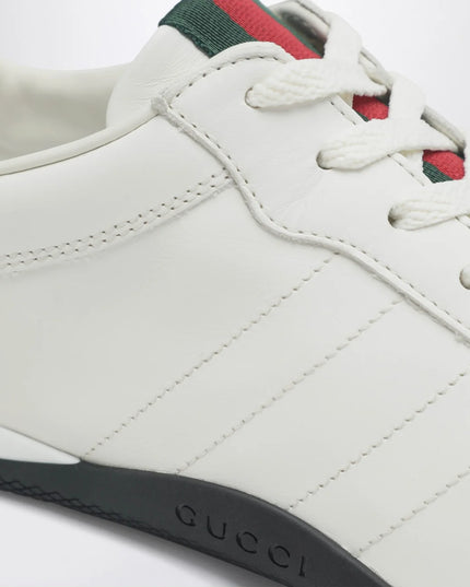 👟 Gucci – Shift Leather Sneaker | Milk Shake (Weiß)