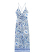 Blue pattern / XS