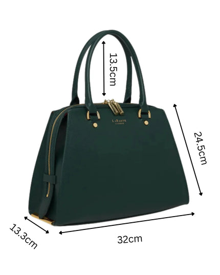 LaBante London | Magnolia Mini Bowling Bag | Vegan | Grün