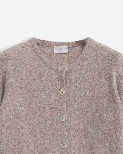 Women's cardigan with wool