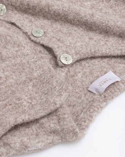 Women's cardigan with wool