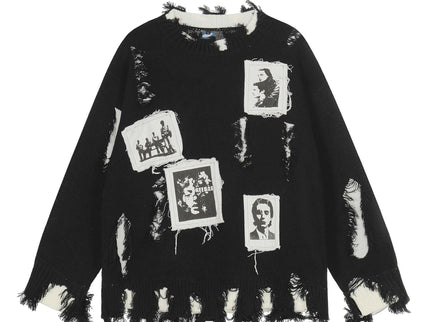 Grozavu Tailliertes Sweatshirt aus gekämmter Baumwolle