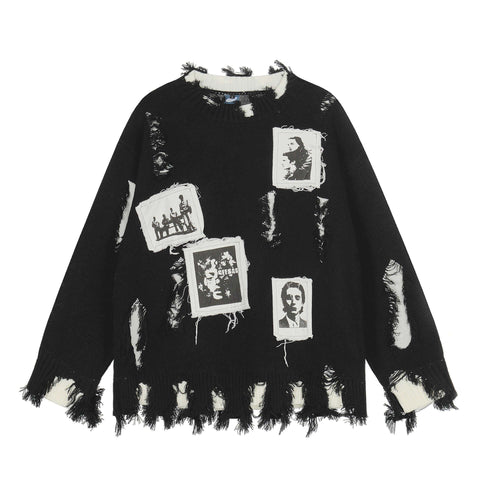 Grozavu Tailliertes Sweatshirt aus gekämmter Baumwolle