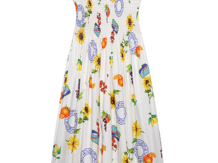 Damen Sommerkleid CALA MACARELLA White – New Collection IBIZA