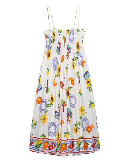 Damen Sommerkleid CALA MACARELLA White – New Collection IBIZA