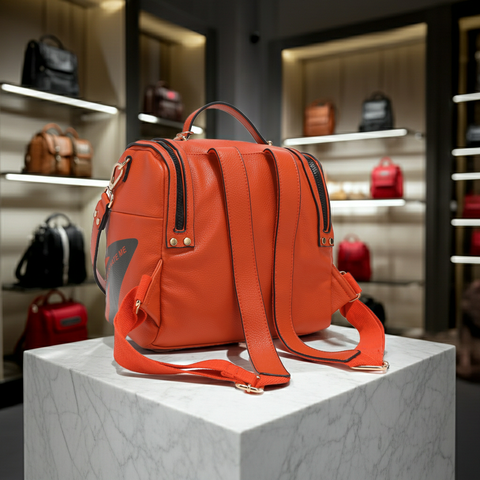 MOCHILA CREMALLERAS LATERALES "NICOLE LEE"