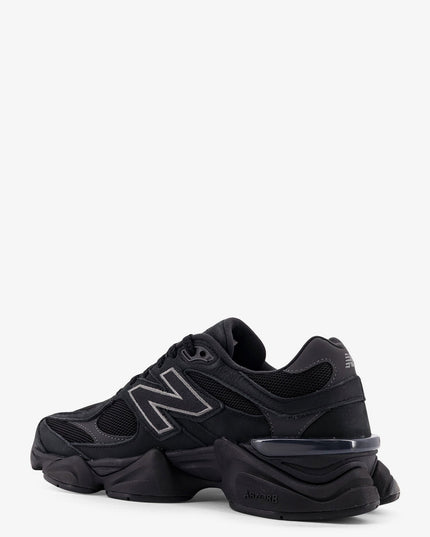 9060 mesh and leather sneakers