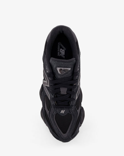 9060 mesh and leather sneakers