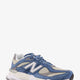 9060 mesh low-top sneakers with suede inserts