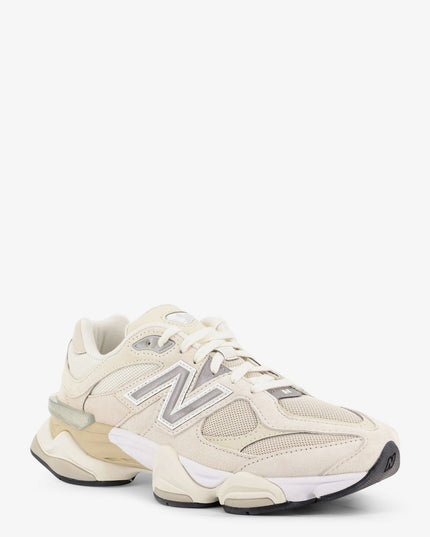 9060 Mesh Sneakers with Suede Inserts
