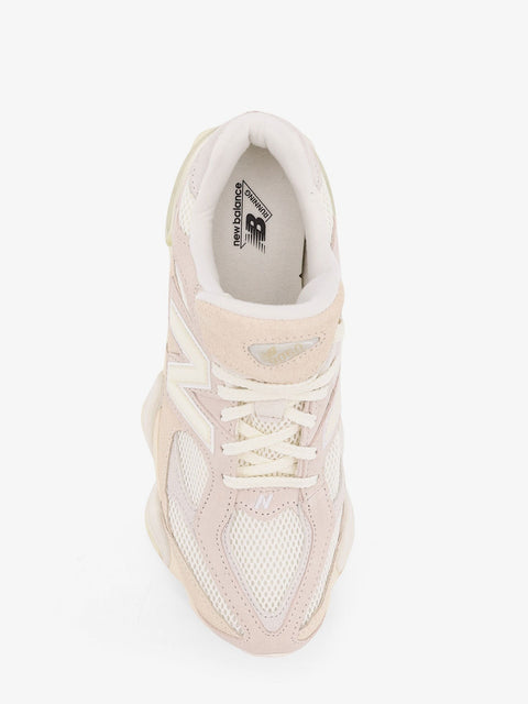 9060 suede and mesh low-top sneakers
