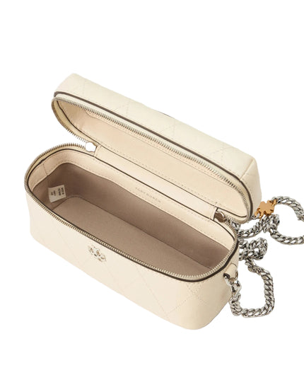 Tory Burch | Charlie Vanity Case Crossbody | White | Damen