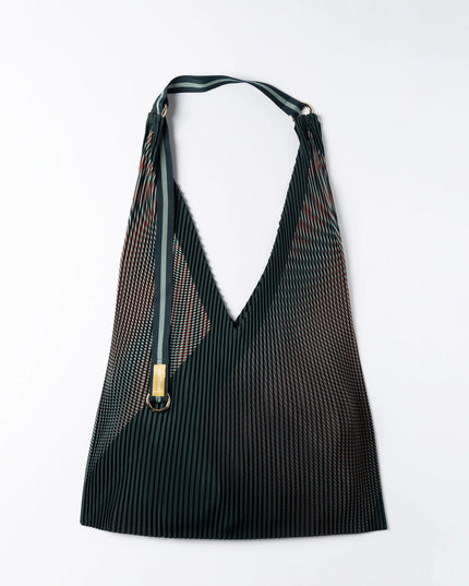 💟 Plissierte Tasche ISABELLA GREEN Y BAG