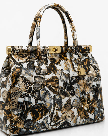 ZEEN | NORA Papillon d'Oro | Ledertasche | Made in Italy