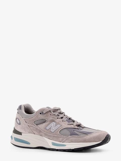 991 suede and mesh running sneakers