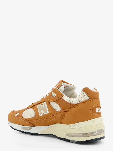 991 Tier leather sneakers with iconic side logo