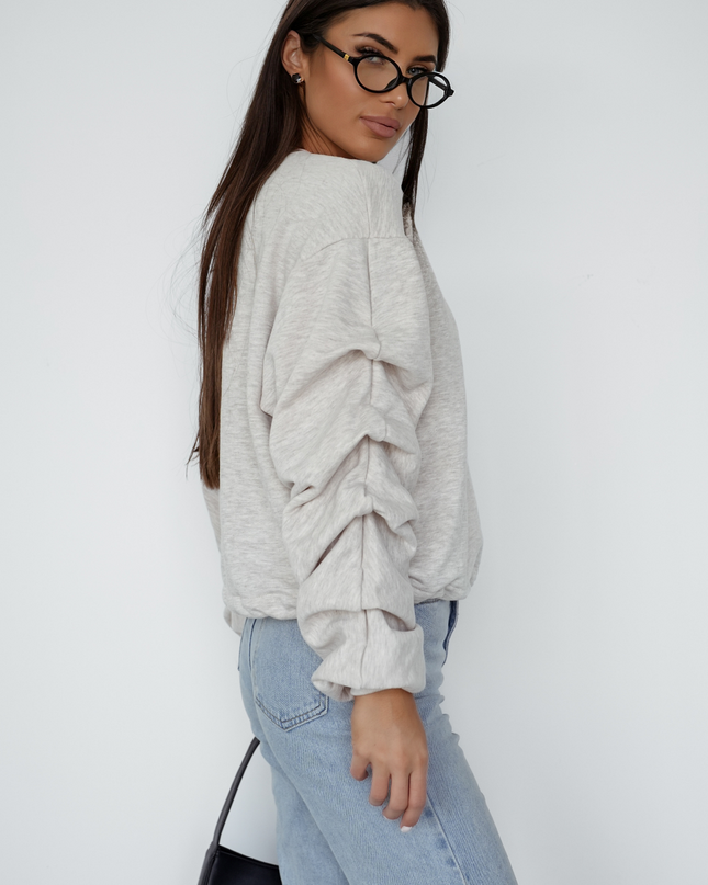 LA BALANCIA | REMY Etro Sweater | Melange Beige | Damen