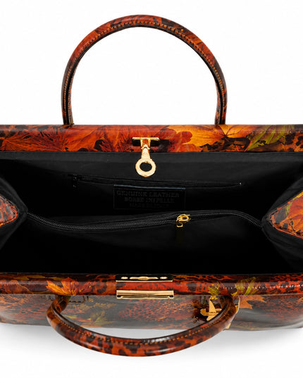 ZEEN | NORA Bosco d’Automne | Ledertasche | Made in Italy