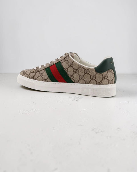 Gucci Ace Supreme GG Canvas Low-Top Sneakers
