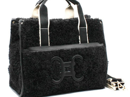 Moumoute Handtasche mit E - Logo - ModeEcho
